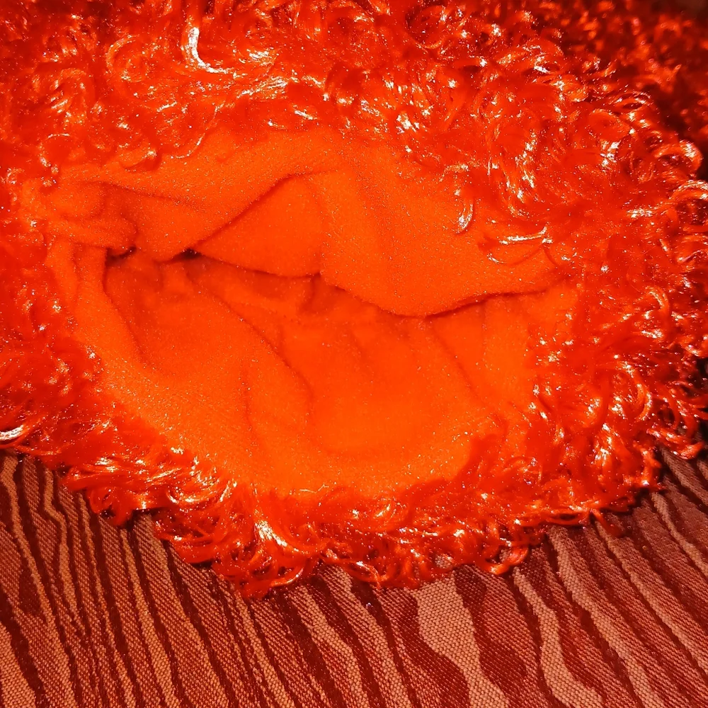 ELMO Sesame Street Red Fuzzy Character Mittens Hands for Kids